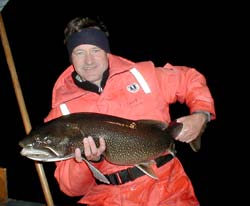 Fall Lake Trout Tagging