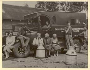 Ontario Fisheries Research Laboratory Truck